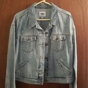 Distressed Denim Jacket